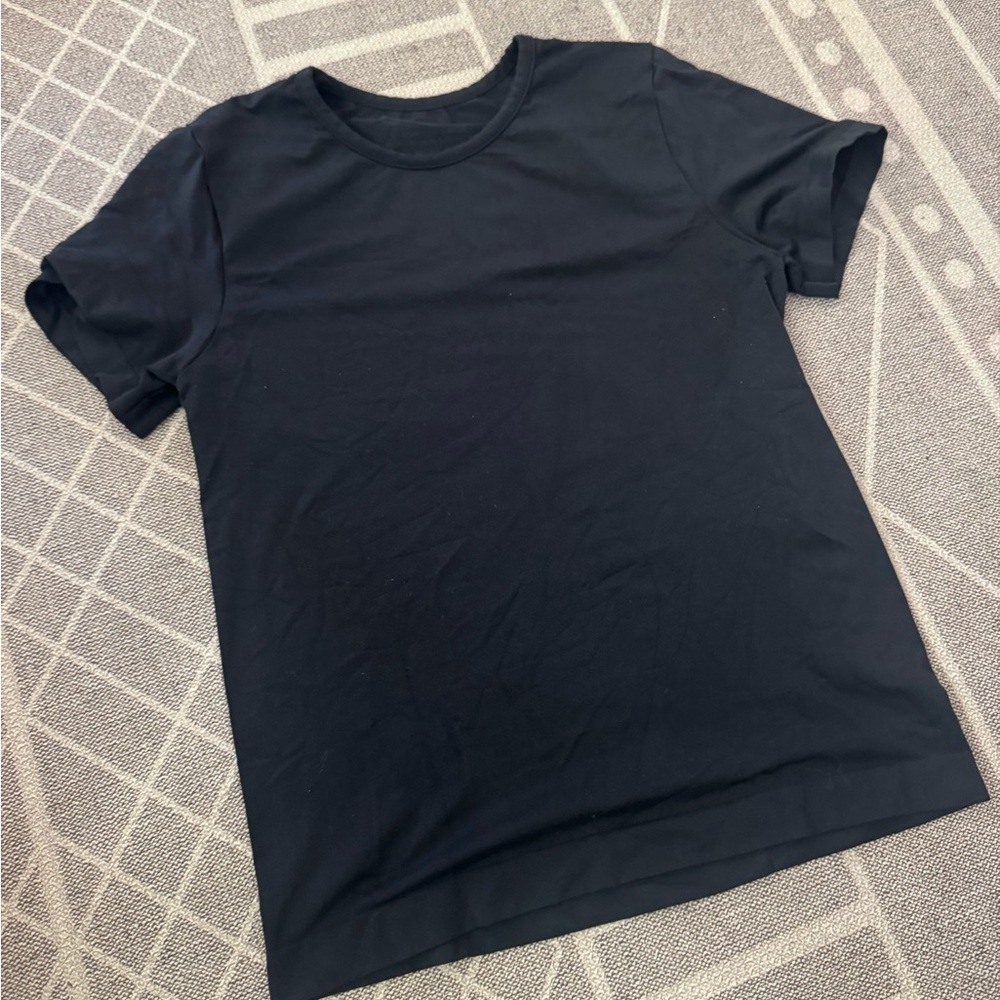 SKIMS- Buttery smooth Black T-Shirt